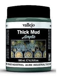 Vallejo - Diorama Effects: Thick Mud - Industrial (200 ml.)