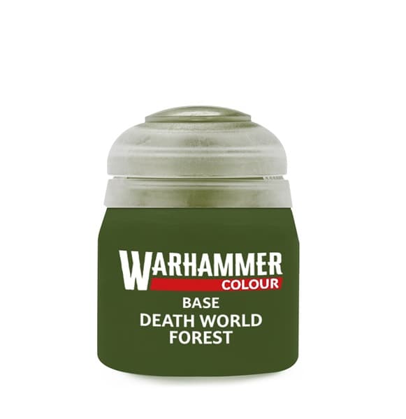 Base: Death World Forest - Grøn Maling - (Gretchin Green) - 9918995027906