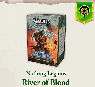 Warlord: Saga of the Storm CCG - Into the Accordlands: Starter Deck: Nothrog Legions - River of Blood