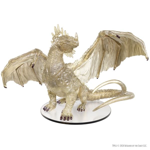 D&D - Fantasy Miniatures - Icons of the Realms: Adult Crystal Dragon