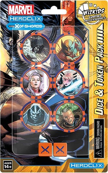 Marvel HeroClix - X-Men X of Swords Dice & Token Pack