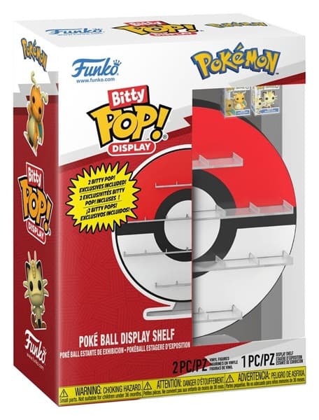Funko Bitty Pop: Pokémon - Poké Ball - Display Vinyl Figure