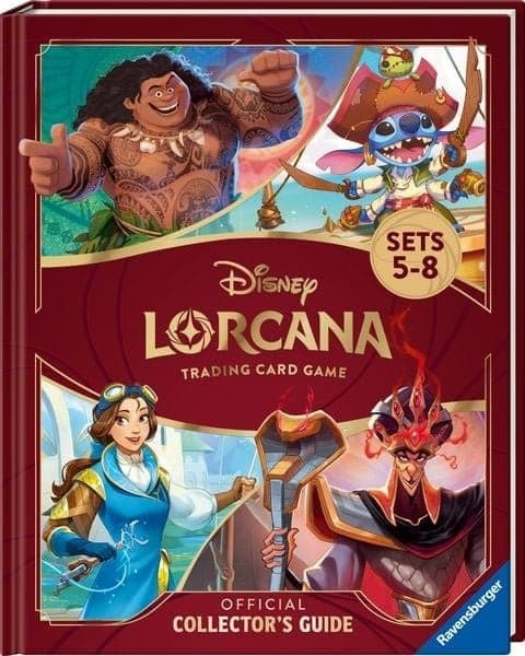 Disney Lorcana TCG: Official Collector's Guide Book: Sets 05-08