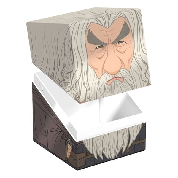 Ultimate Guard Boulder Deck Case (Deck Box) 100+ Standard Size Squaroes: The Lord of the Rings: Gandalf the Grey
