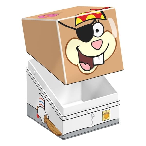 Ultimate Guard Boulder Deck Case (Deck Box) 100+ Standard Size Squaroes: SpongeBob SquarePants: Pirate Sandy