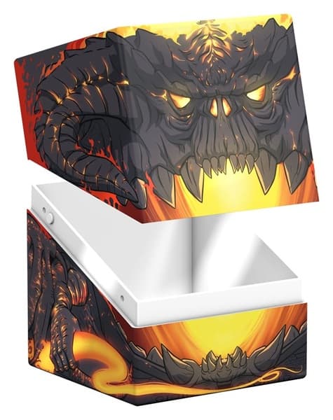 Ultimate Guard Squaroes Boulder Deck Case (Deck Box) 100+ Standard Size: The Lord of the Rings: Balrog