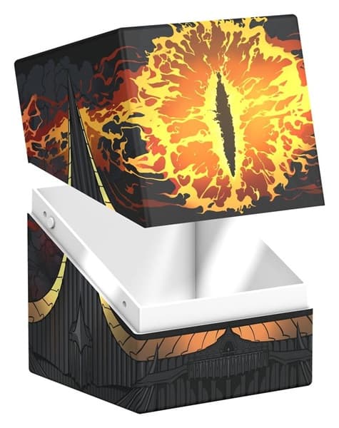 Ultimate Guard Squaroes Boulder Deck Case (Deck Box) 100+ Standard Size: The Lord of the Rings: Eye of Sauron