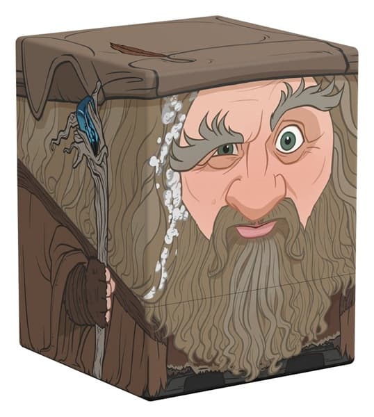 Ultimate Guard Squaroes Boulder Deck Case (Deck Box) 100+ Standard Size: The Hobbit: Radagast the Brown