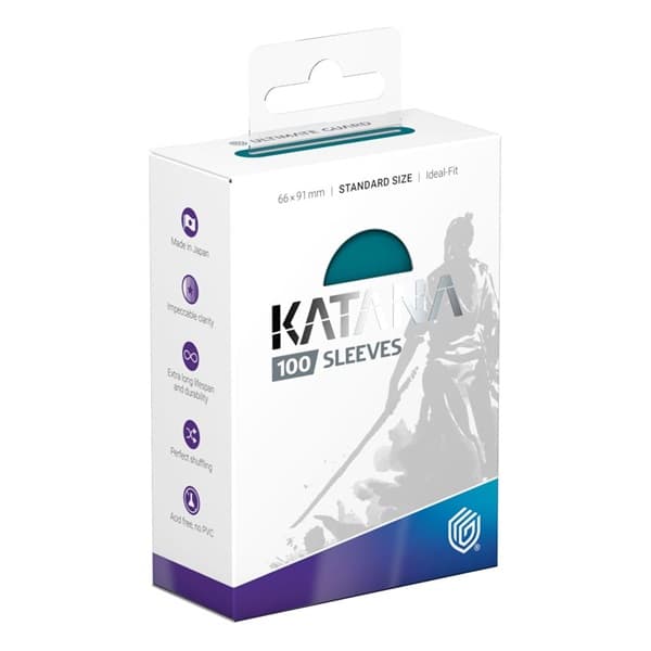 Ultimate Guard - Katana Sleeves (Kortlommer) - Standard Size Great Wave (100 Sleeves)