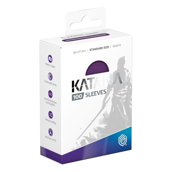Ultimate Guard - Katana Sleeves (Kortlommer) - Standard Size Iris Bloom (100 Sleeves)