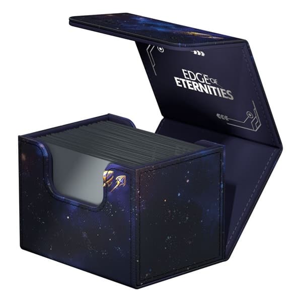 Ultimate Guard Sidewinder Deck Case (Deck Box) 100+ Standard Size XenoSkin Magic: The Gathering - Edge of Eternities: Gemstone Caverns