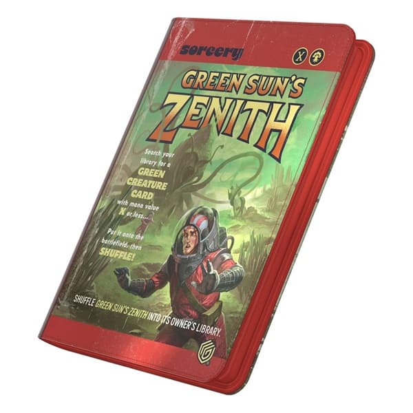 Ultimate Guard 9/18-Pocket ZipFolio (Mappe, 360 kort) XenoSkin Magic: The Gathering - Edge of Eternities: Green Sun’s Zenith