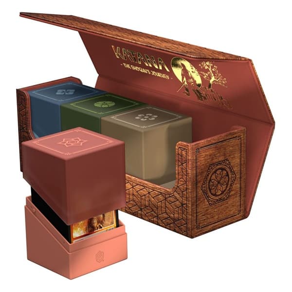 Ultimate Guard Arkhive Flip Case (Multi-Deck Box) 400+ Standard Size XenoSkin Katana: The Shogun's Journey Part 3