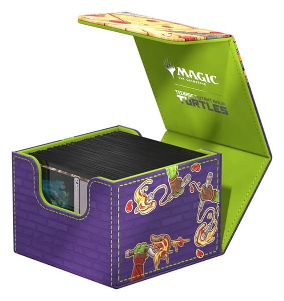 Ultimate Guard Sidewinder Deck Case (Deck Box) 133+ Standard Size XenoSkin Magic: The Gathering - Teenage Mutant Ninja Turtles: Pizza Box