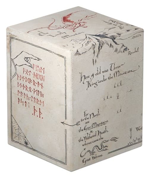 Ultimate Guard Squaroes Boulder Deck Case (Deck Box) 100+ Standard Size: The Hobbit: Thrór's Map