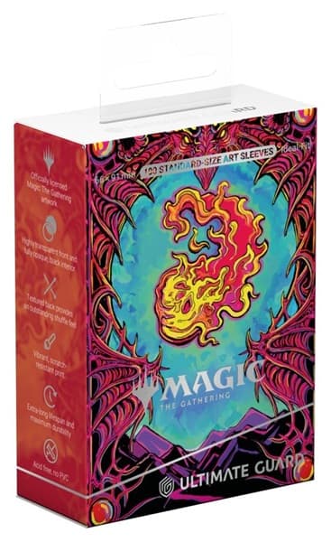 Ultimate Guard - Magic: The Gathering - Mana Token: Art Sleeves - Mountain