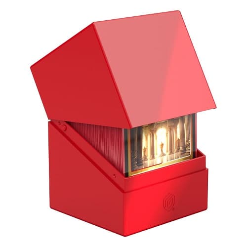 Ultimate Guard Boulder Deck Case (Deck Box) 100+ Solid Red