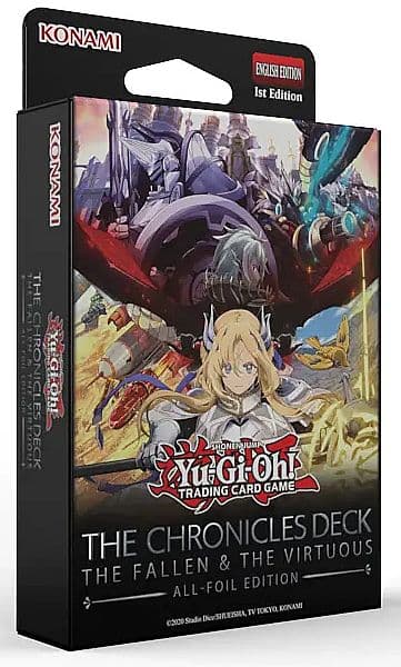 Yu-Gi-Oh! Deck - The Fallen & The Virtuous (All-Foil Edition) - The Chronicles Deck