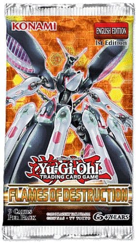 Yu-Gi-Oh! Booster Pakke Flames of Destruction