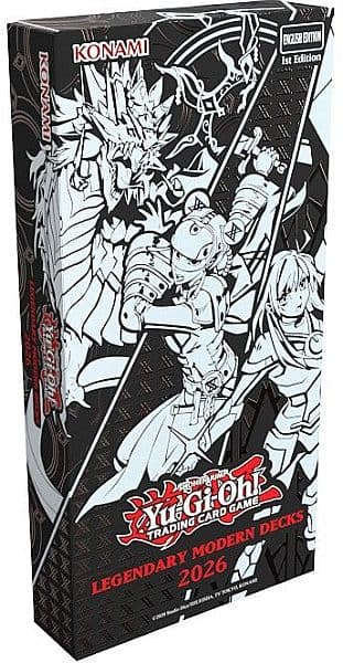 Yu-Gi-Oh! Deck - Legendary Modern Decks 2026 - 3 x Structure Deck