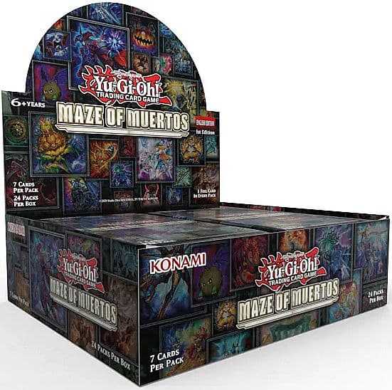 Yu-Gi-Oh Booster Pakke Maze of Muertos Booster Display/Box