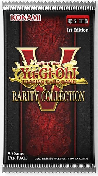 Yu-Gi-Oh! Booster Pakke Rarity Collection 5 Booster Pack