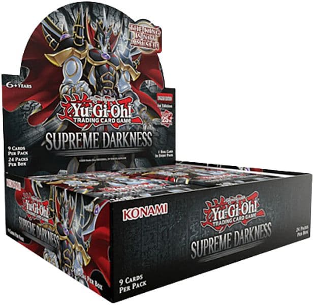 Yu-Gi-Oh! Booster Pakke Supreme Darkness Booster Display - Box med 24 Pakker