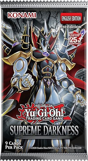 Yu-Gi-Oh! Booster Pakke Supreme Darkness Booster Pack