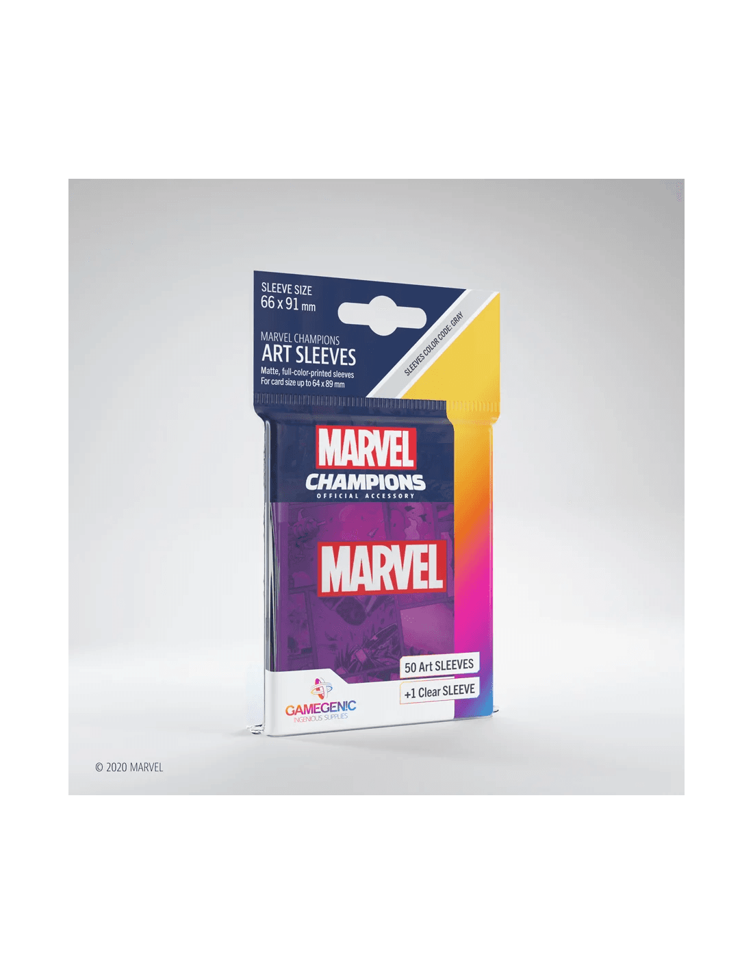 Marvel Champions Art sleeves - 50 stk - plastiklommer - GameGenic