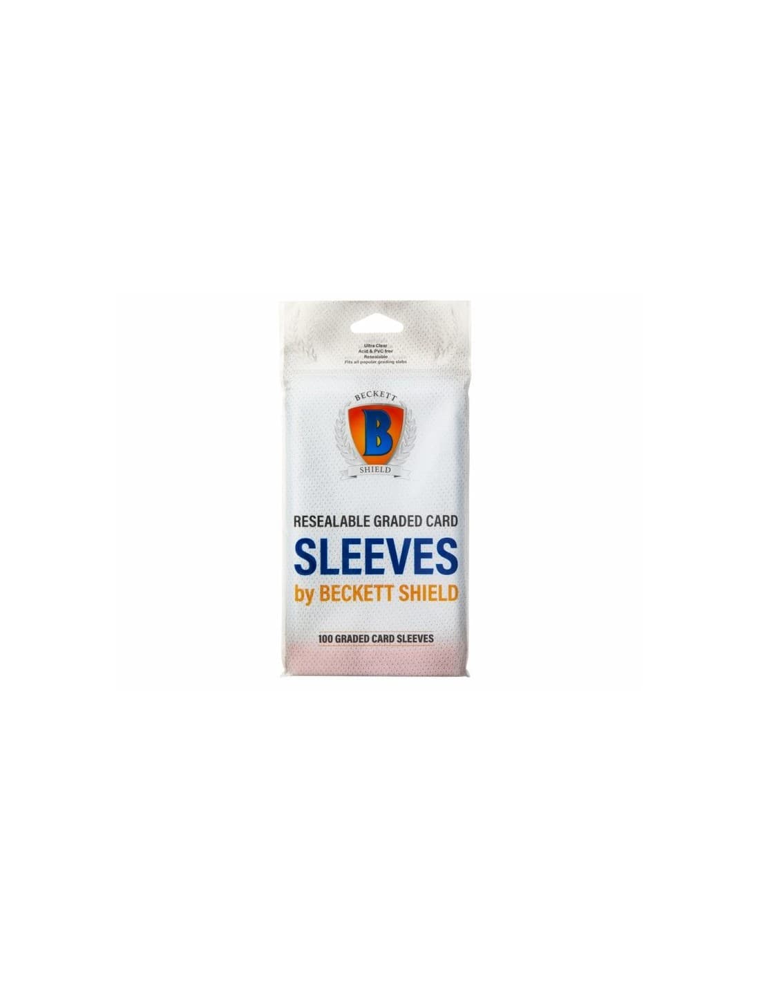 Resealable Graded card sleeves - 100stk. - Beckett Shield