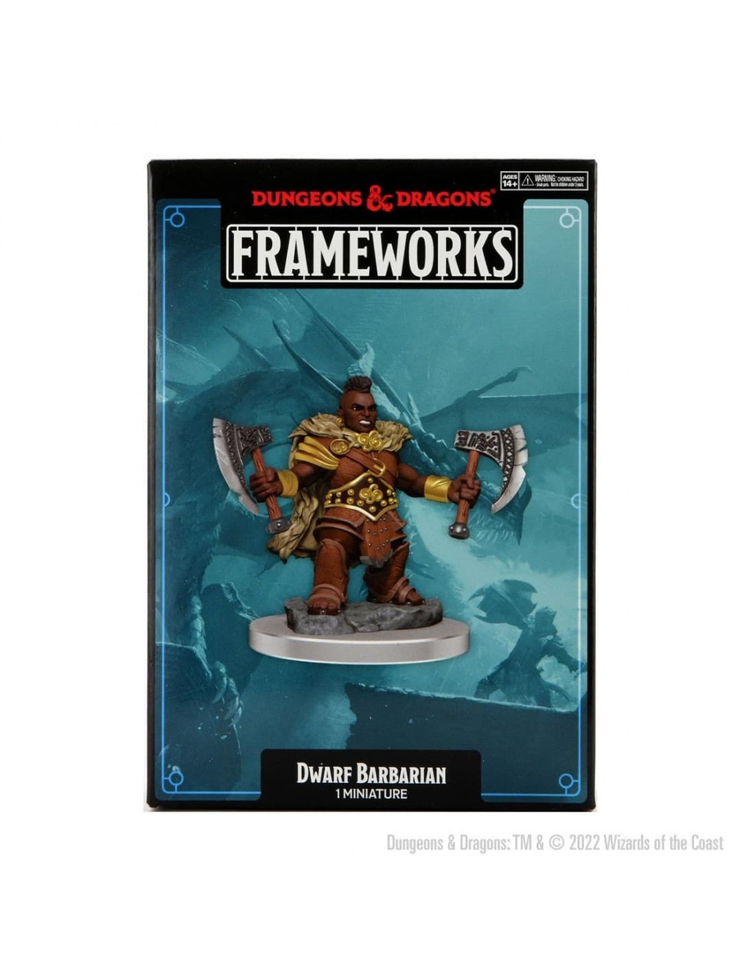 Dwarf Babarian - Female - D&D Frameworks - Wizkids