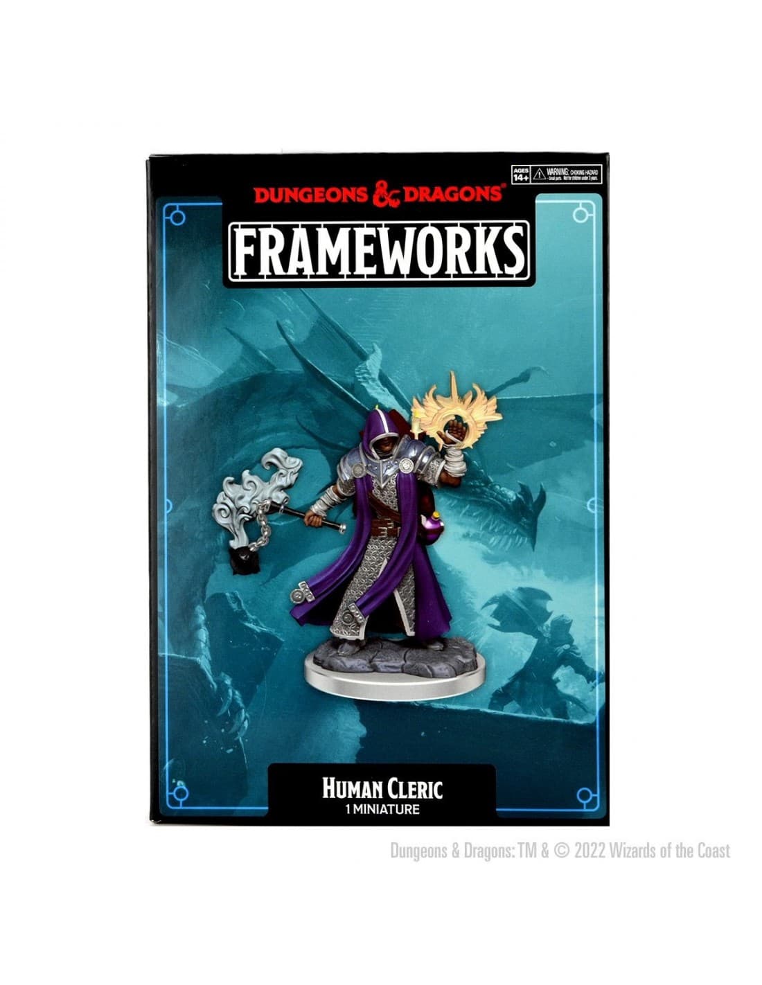 Human Cleric - Male - D&D Frameworks - Wizkids