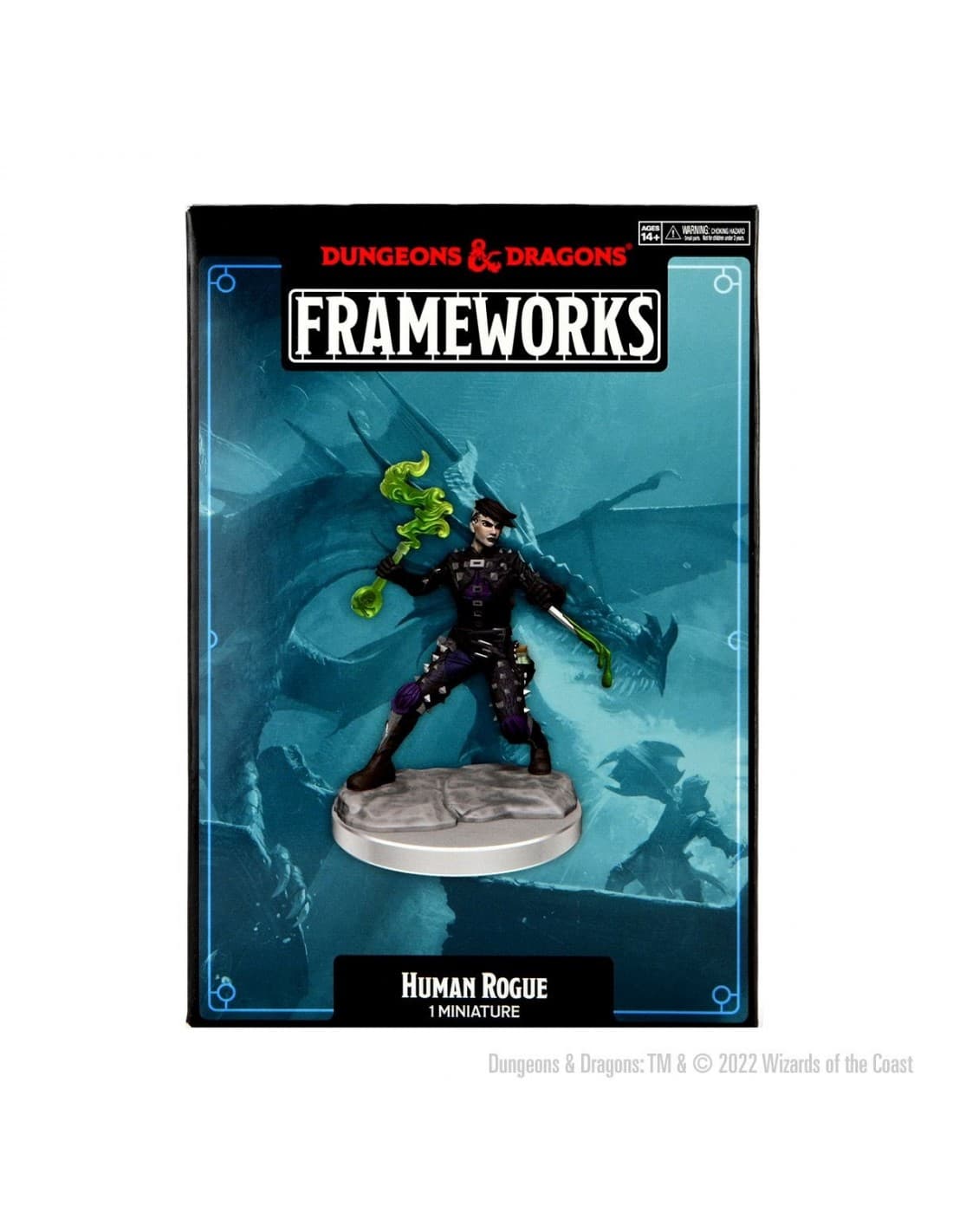 Human Rogue - Female - D&D Frameworks - Wizkids