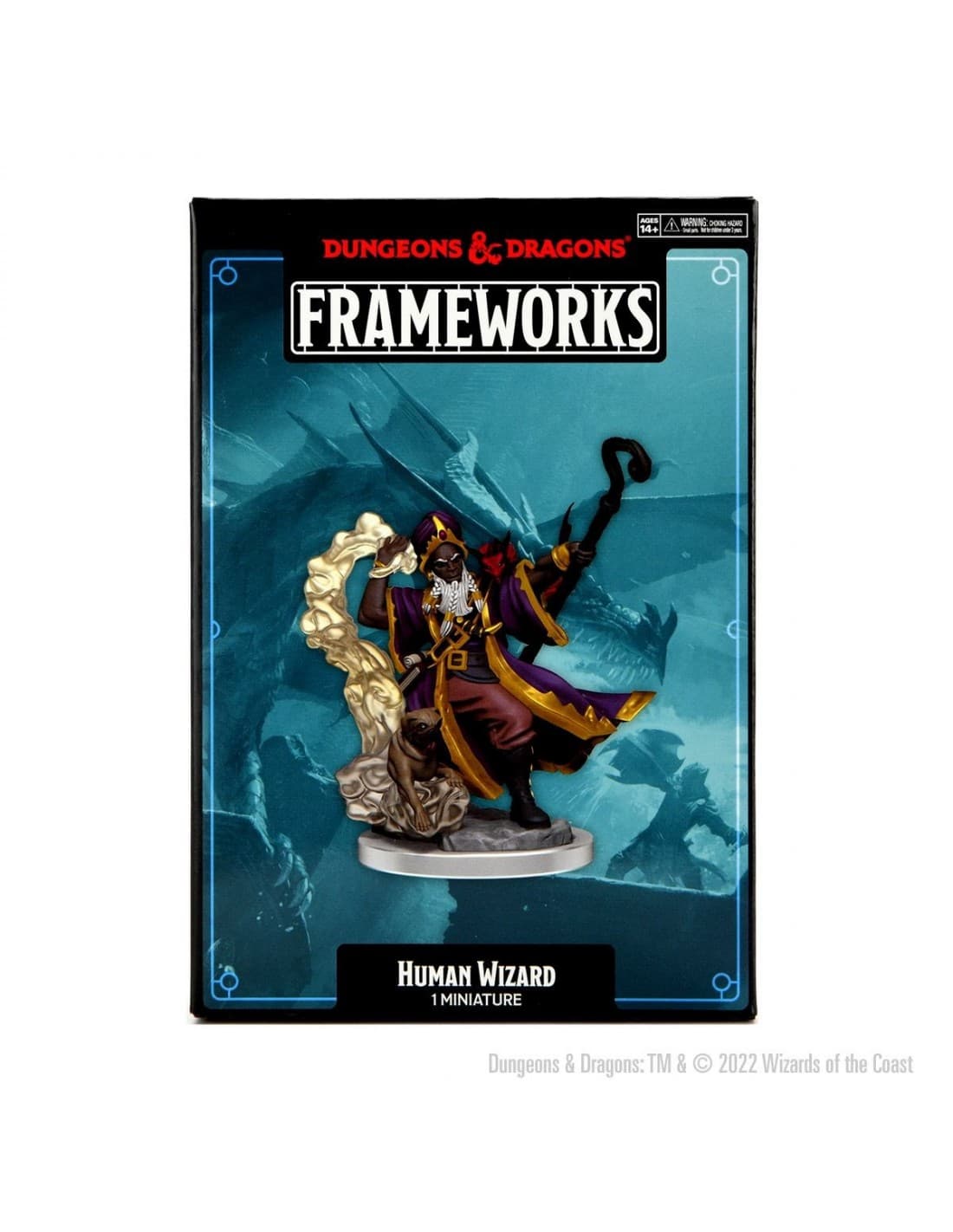 Human Wizard - Male - D&D Frameworks - Wizkids