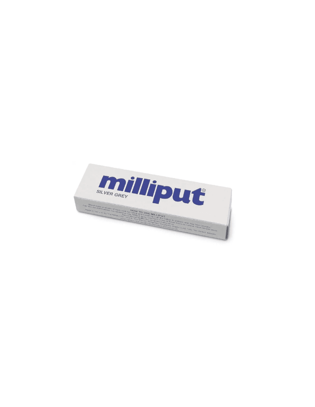 Milliput Silver Grey - Two Part Epoxy Putty