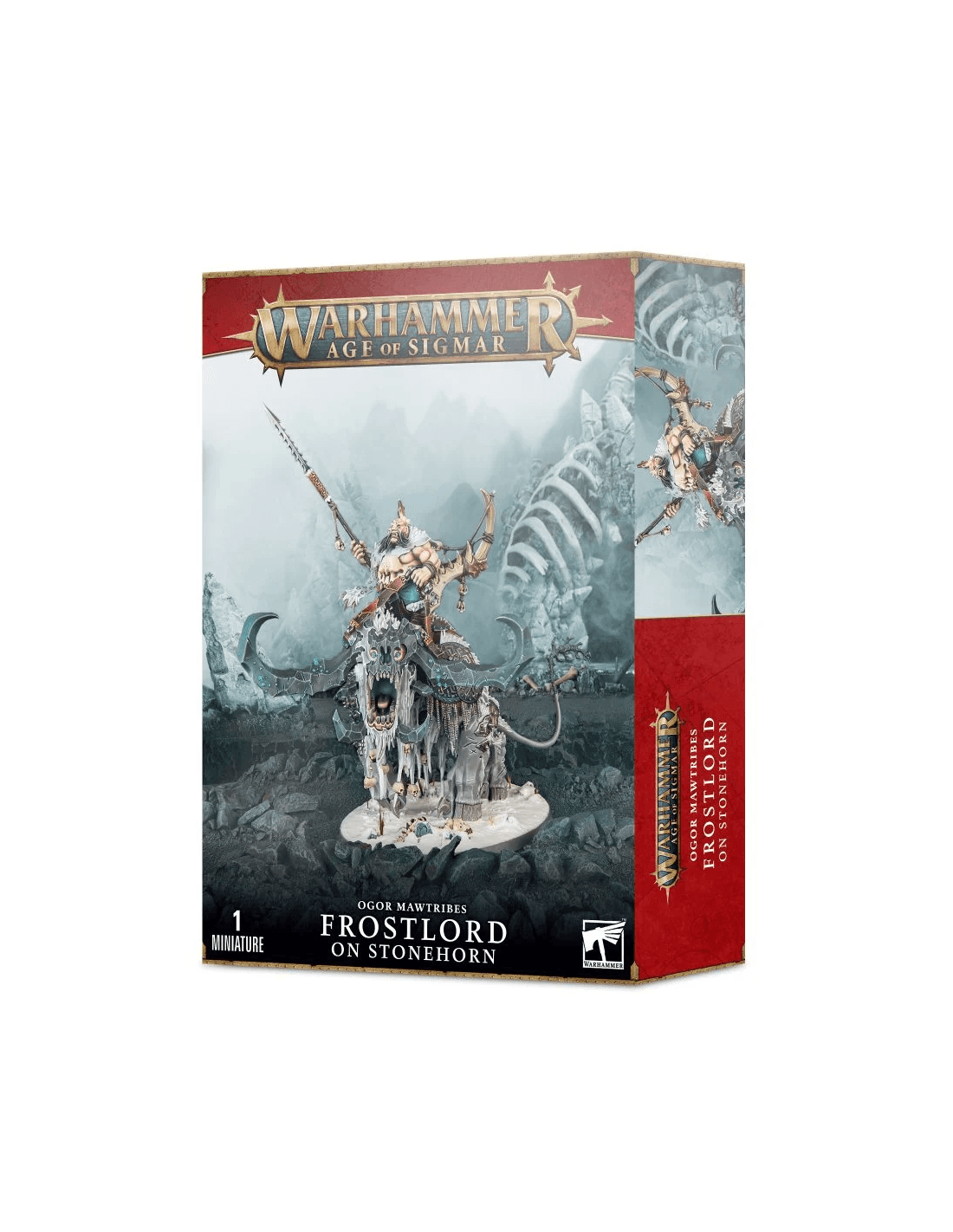 Frostlord on Stonehorn - Ogor Mawtribes - Age of Sigmar - Games Workshop