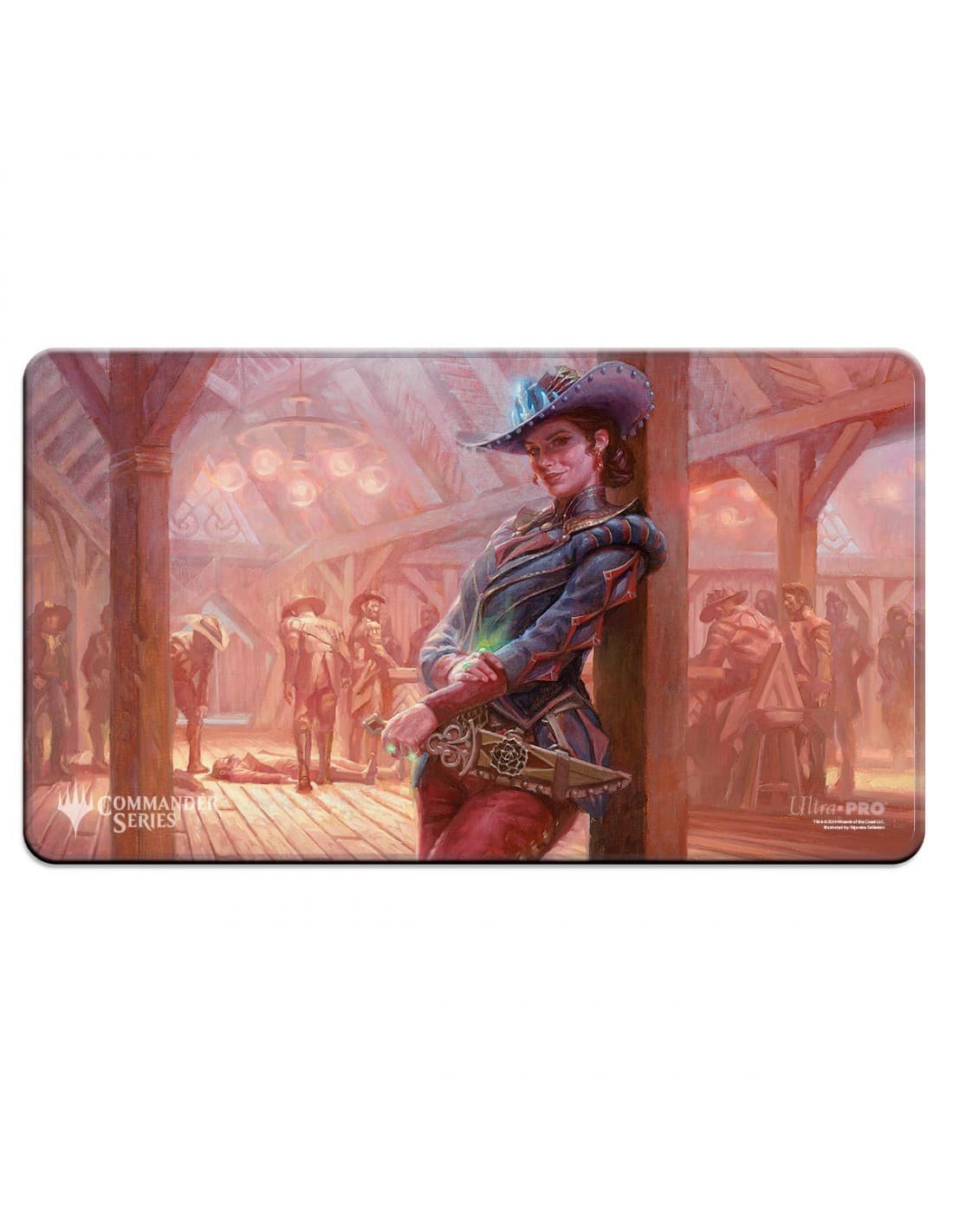 Marchesa, Dealer of Death Stiched Playmat - Outlaws of Thunder Junction - Magic The Gathering - Ultra Pro