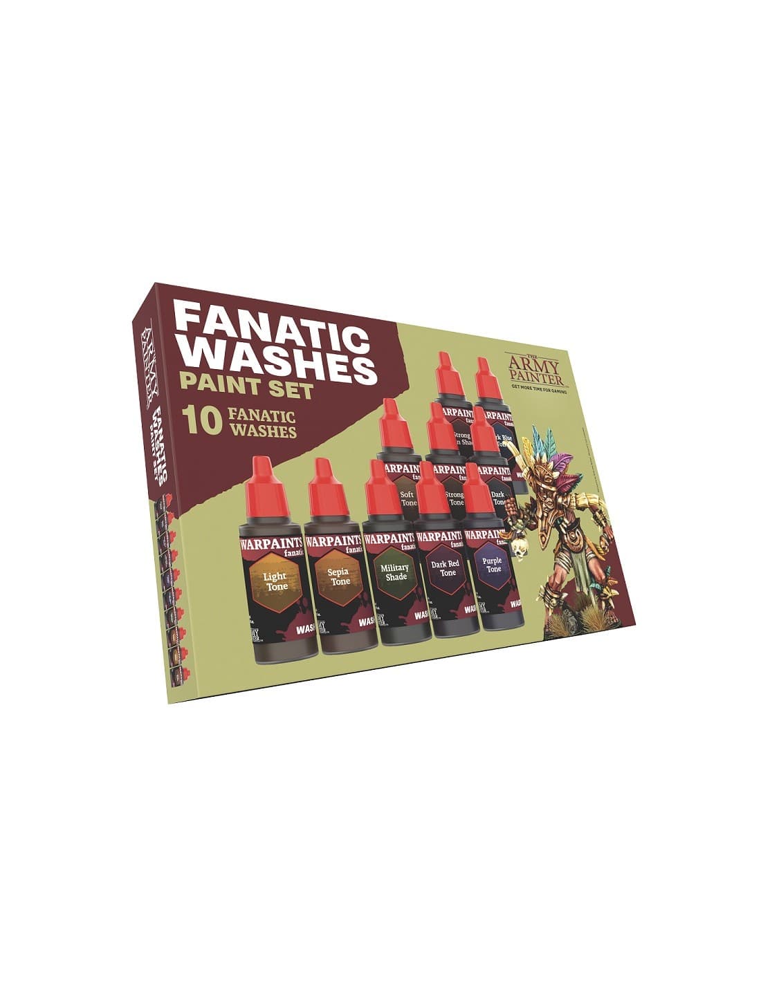 Warpaints Fanatic Washes Paint Set - The Army Painter