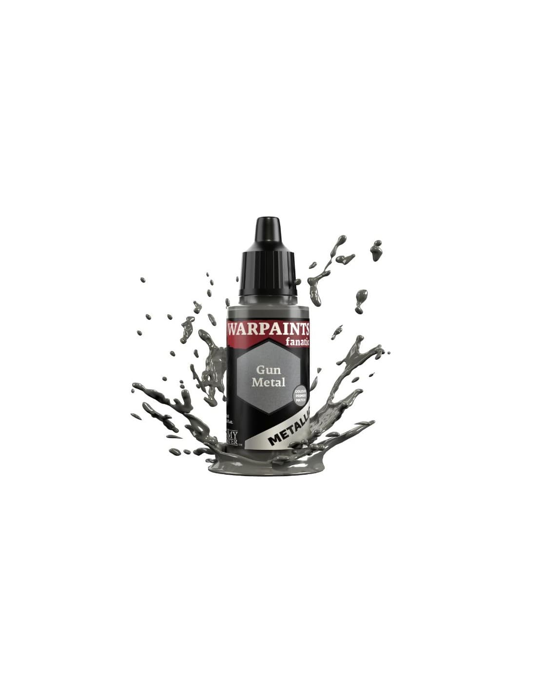Gun Metal - Warpaints Fanatic Metallics - The Army Painter