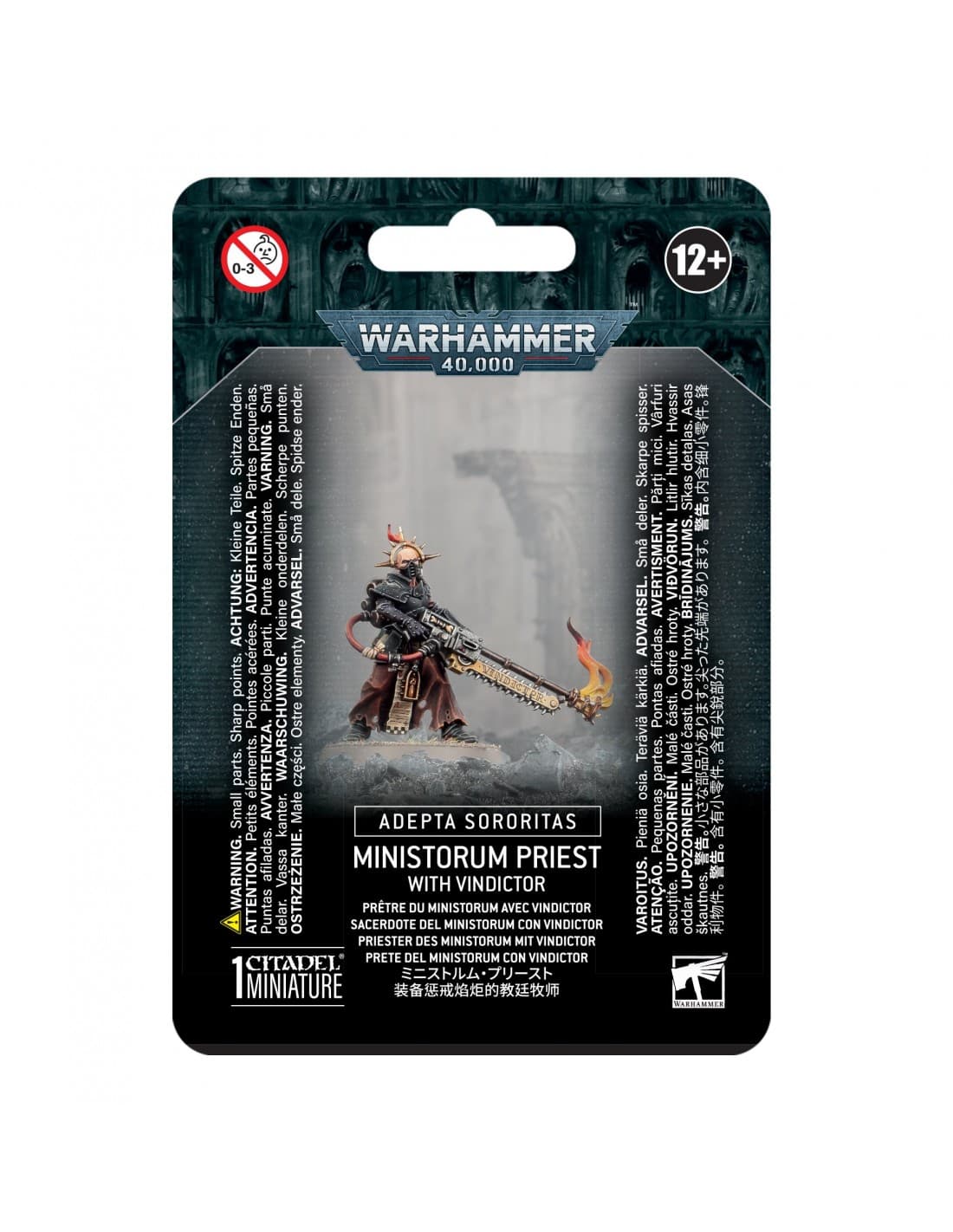 Minstorum Priest with Vindictor - Adepta Sororitas - Warhammer 40.000 - Games Workshop