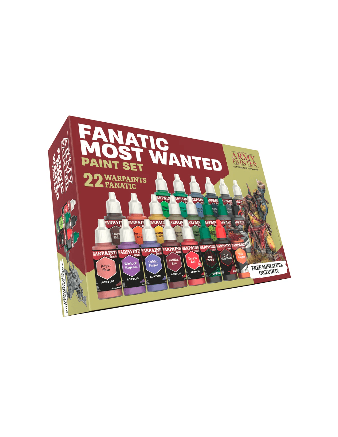 Warpaints Fanatic Most Wanted Paint Set - The Army Painter