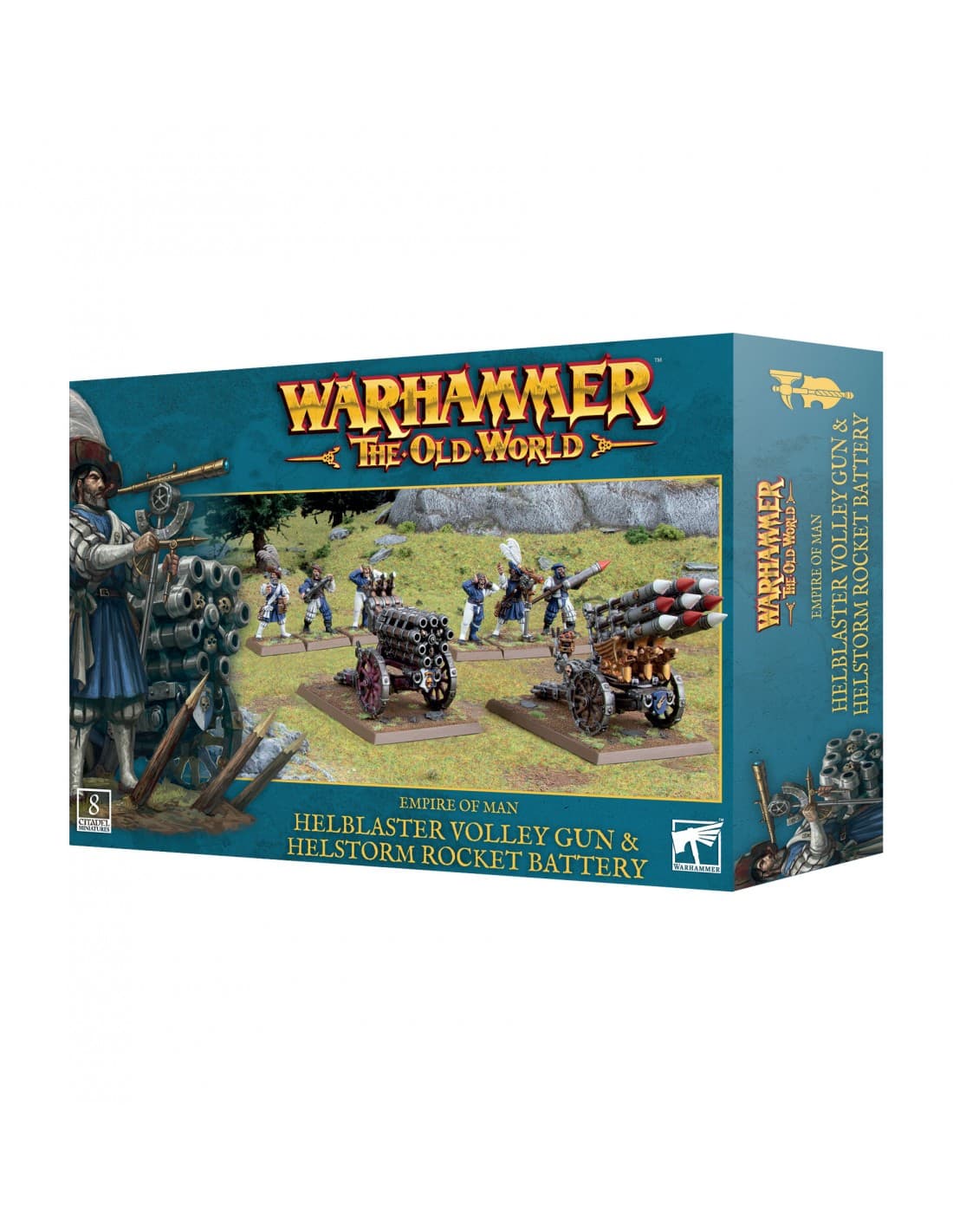 Helblaster Volley Gun & Helstorm Rocket Battery - Empire of Man - Warhammer: The Old World - Games Workshop
