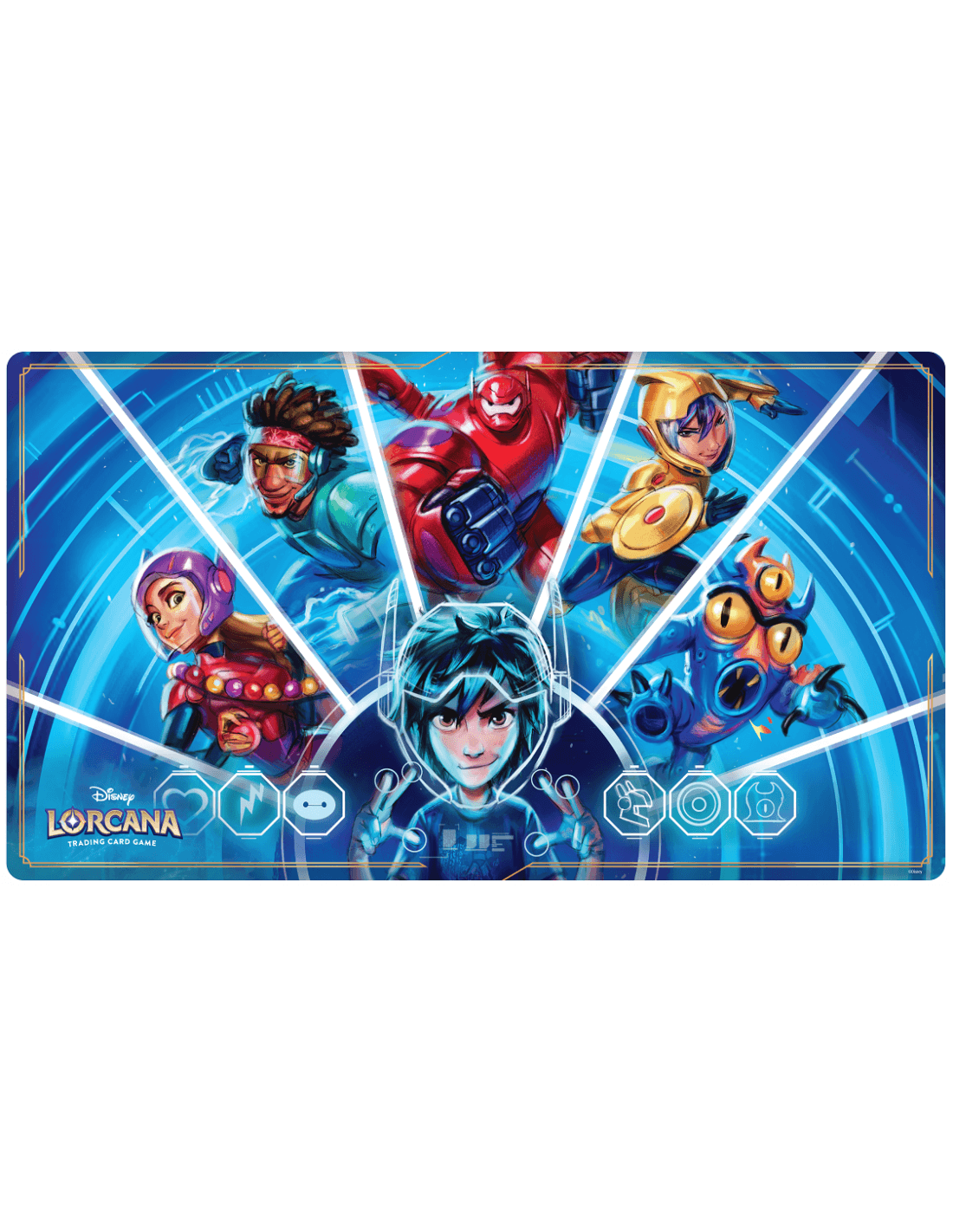 Big Hero 6 Playmat - Archazias Island - Disney Lorcana TCG