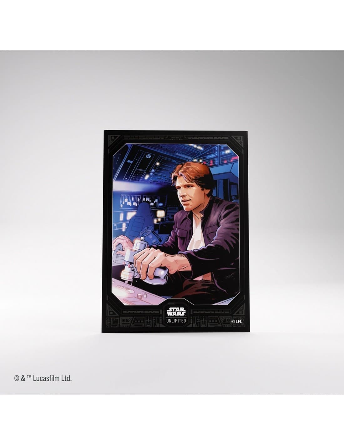Art Sleeves, Han Solo - 60 stk - plastiklommer - Star Wars Unlimited - Gamegenic