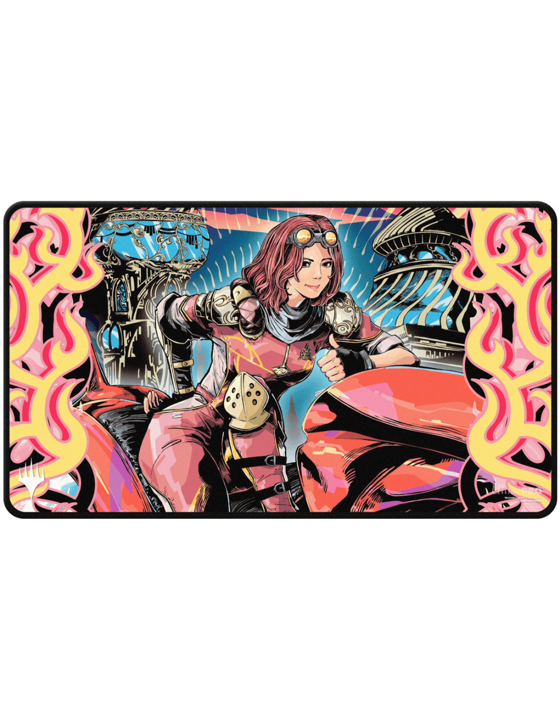 Chandra, Spark Hunter - Stitched Playmat - Aetherdrift - Magic The Gathering - Ultra Pro