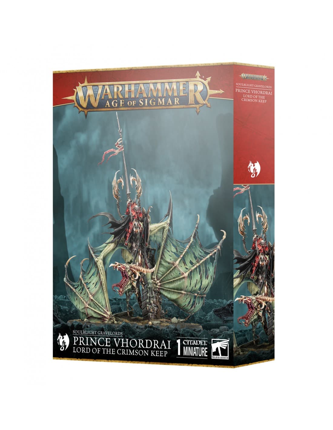 Prince Vhordrai Lord of the Crimson Keep - Soulblight Gravelords - Warhammer - Age of Sigmar - Games Workshop