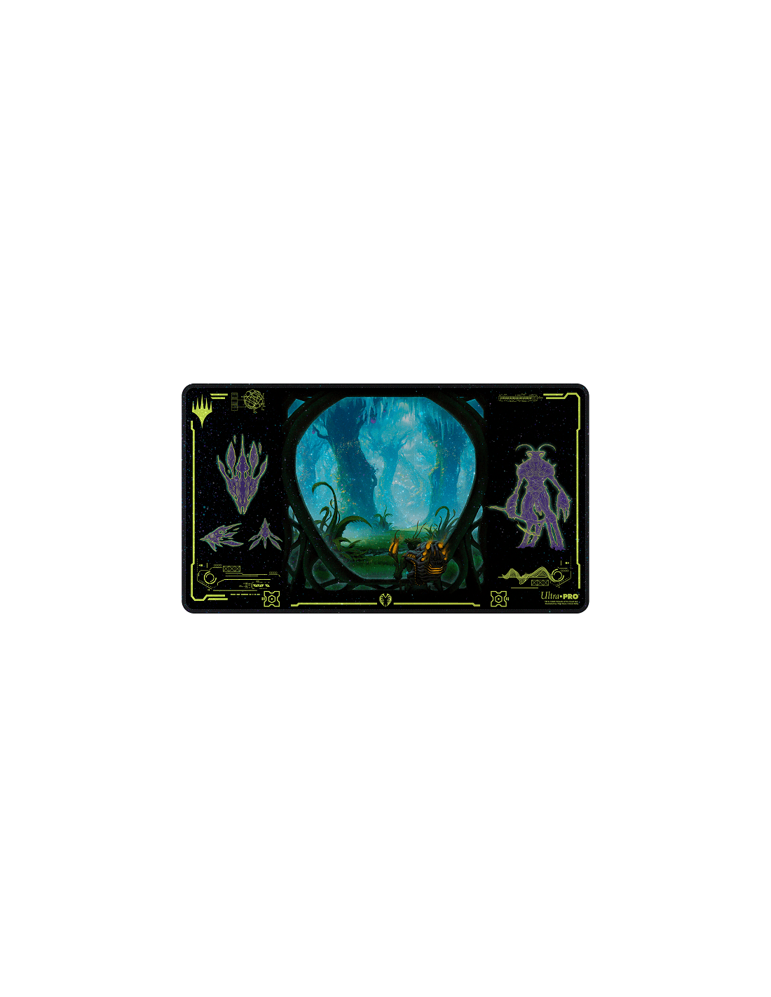 Evendo Waking Haven - Stitched Holofoil Playmat - Edge of Eternities - Magic The Gathering - Ultra Pro