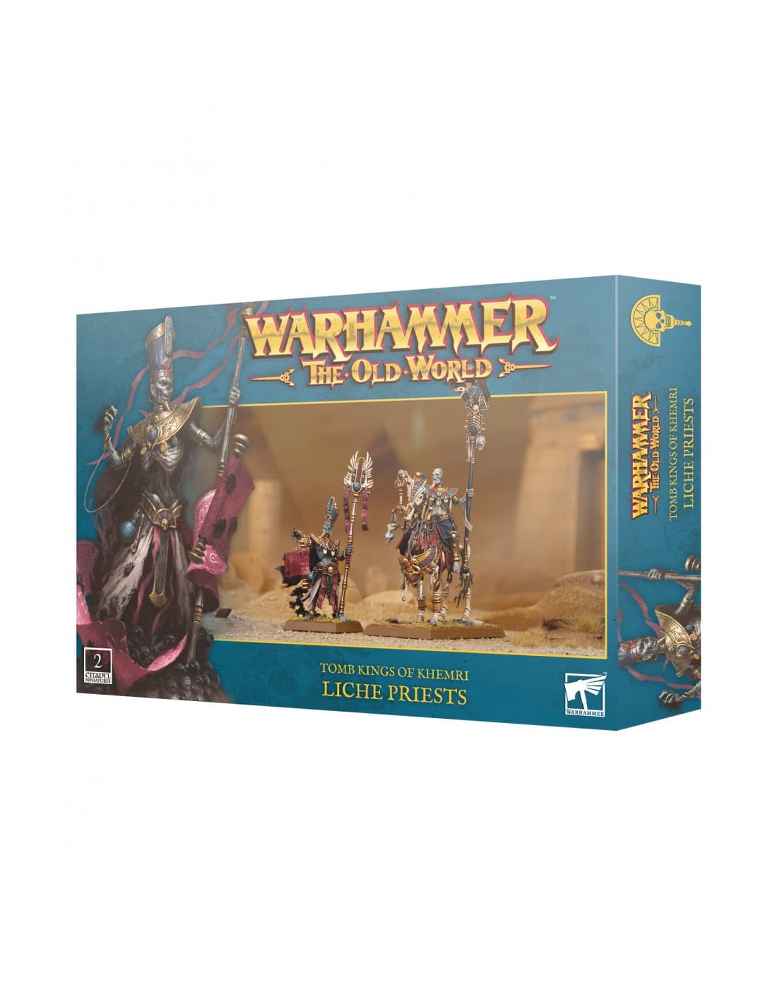 Liche Priests - Tomb Kings of Khemri - Warhammer: The Old World - Games Workshop