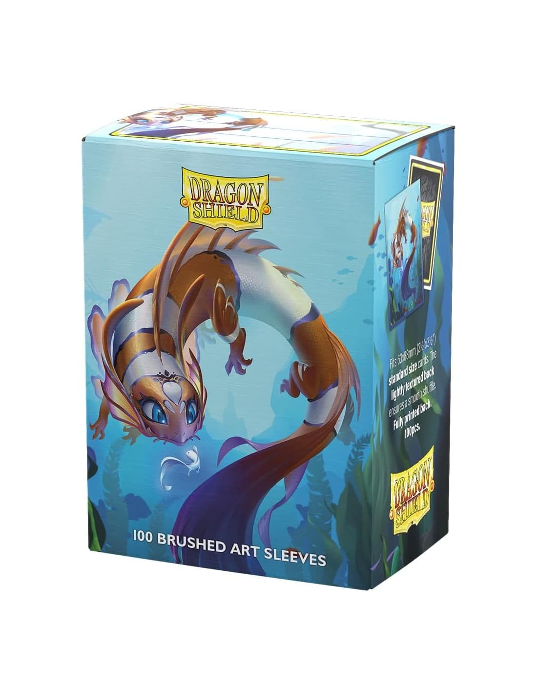 The Cinderfin - Matte Dual Art Sleeves - Plastiklommer - Dragon shield