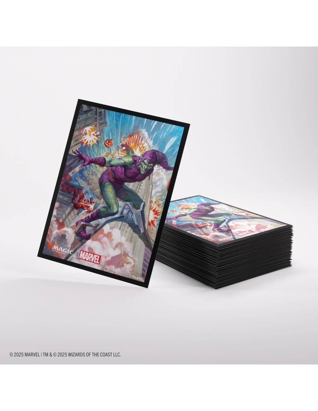 Green Goblin - Marvel's Spider Man - Art Sleeves - 105 stk - plastiklommer - Magic the Gathering - Gamegenic